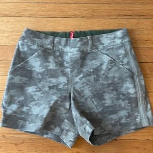 SPANX camo shorts